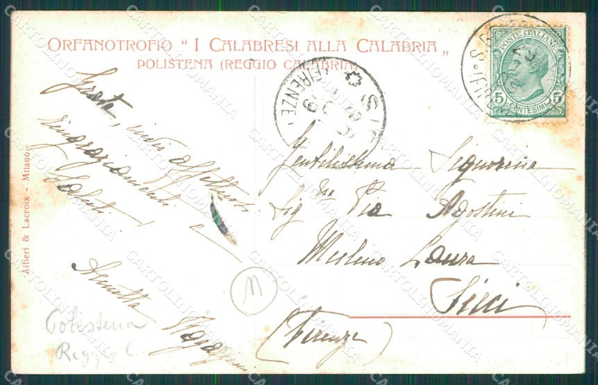 Reggio Calabria Polistena cartolina QZ4074 – retro