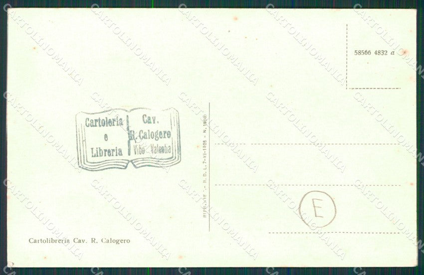Vibo Valentia città cartolina QZ4082 – retro