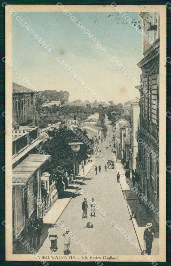 Vibo Valentia città cartolina QZ4086 – fronte