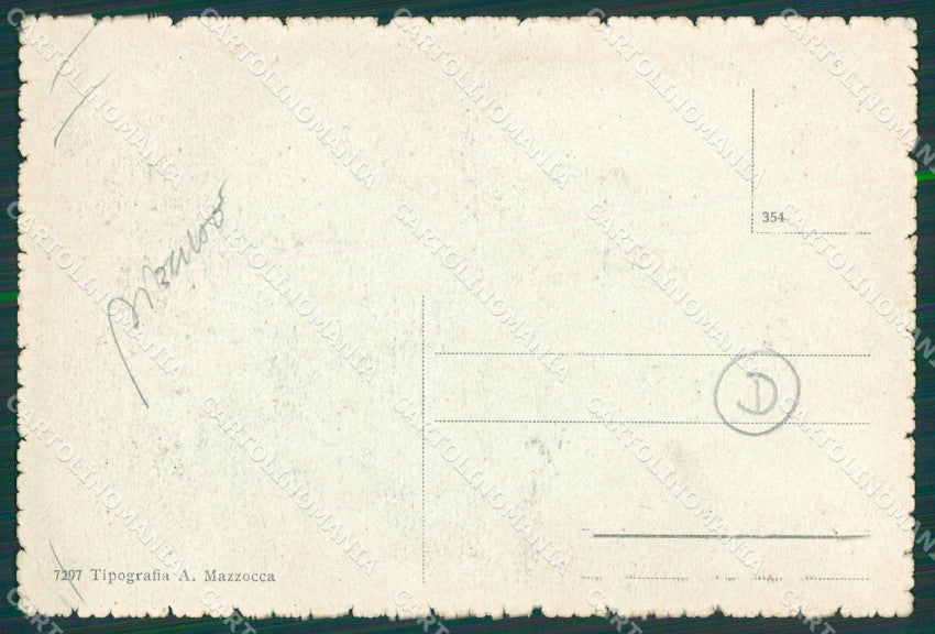 Catanzaro Costumi Calabresi PIEGHE cartolina QZ4103 – retro