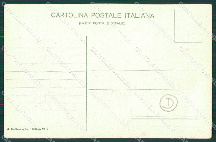 Catanzaro Terremoto delle Calabrie Vibo Valentia Parghelia cartolina QZ4118 – retro