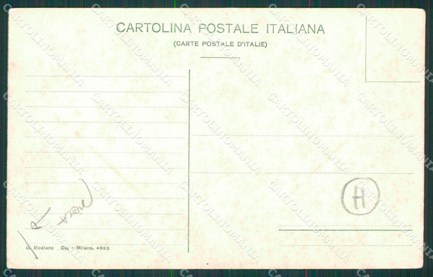 Catanzaro Terremoto delle Calabrie PIEGA cartolina QZ4127 – retro