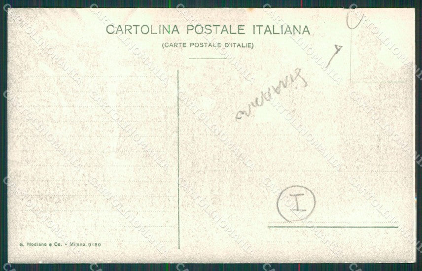 Catanzaro Terremoto delle Calabrie STRAPPINO cartolina QZ4132 – retro
