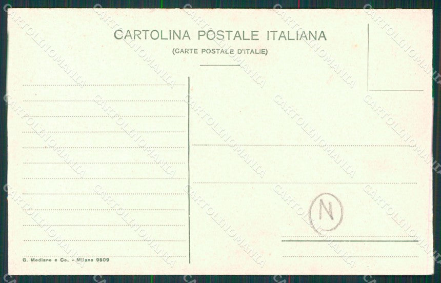 Catanzaro Terremoto delle Calabrie Vibo Valentia Parghelia cartolina QZ4137 – retro
