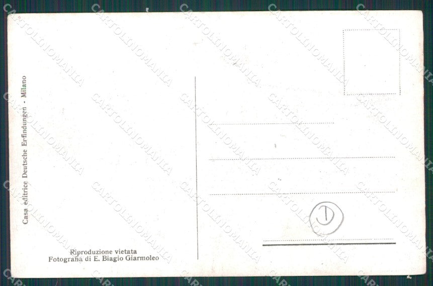 Reggio Calabria Terremoto delle Calabrie cartolina QZ4162 – retro