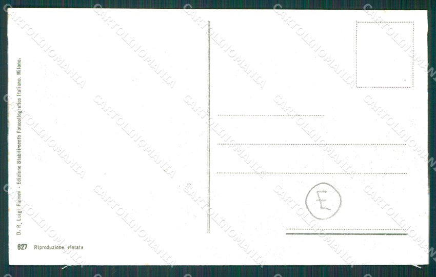 Reggio Calabria Terremoto delle Calabrie cartolina QZ4168 – retro