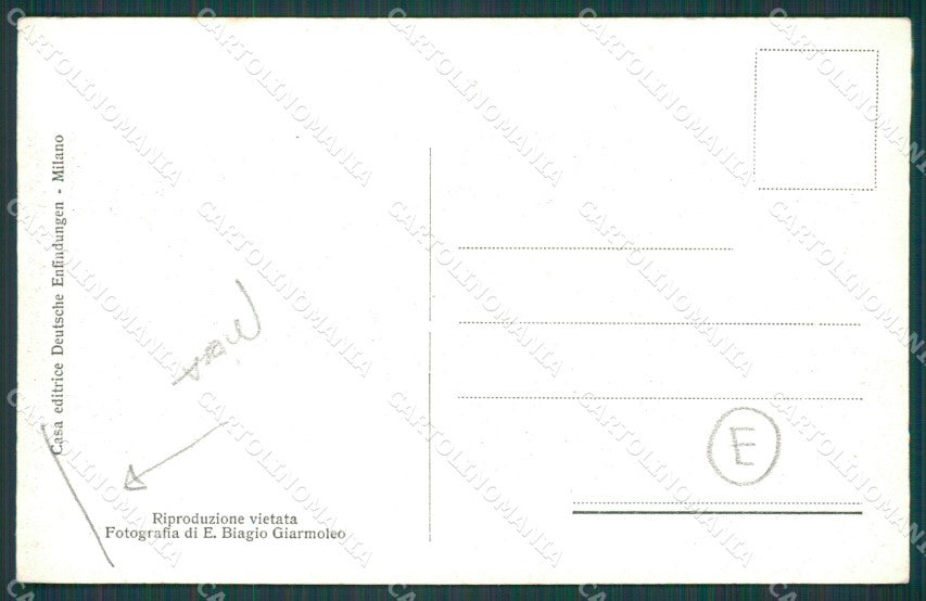 Reggio Calabria Terremoto delle Calabrie PIEGA cartolina QZ4173 – retro