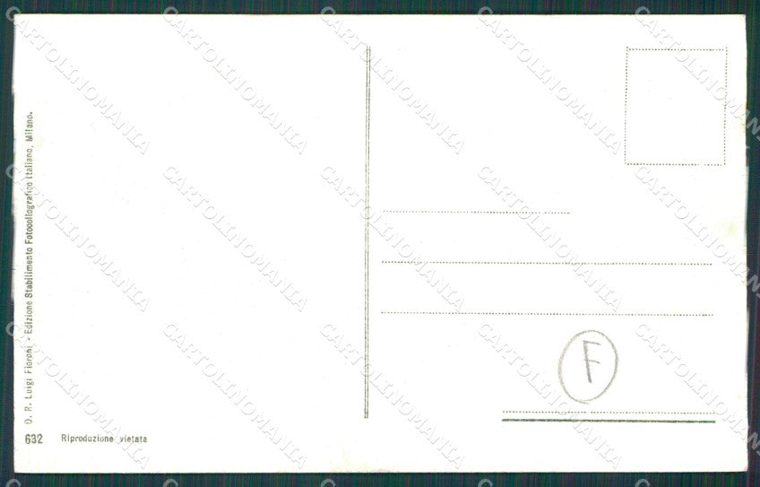 Reggio Calabria Terremoto delle Calabrie cartolina QZ4175 – retro