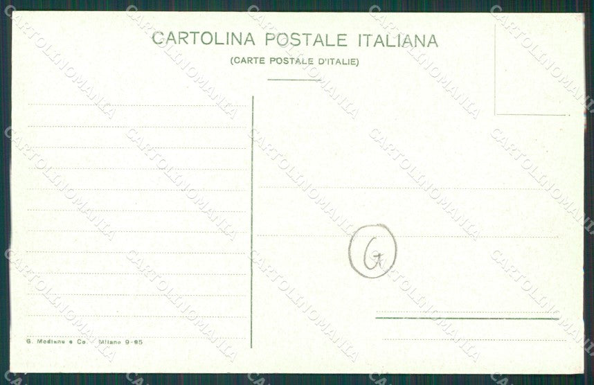 Vibo Valentia San Gregorio d'Ippona Zammarò Terremoto Calabrie cartolina QZ4188 – retro