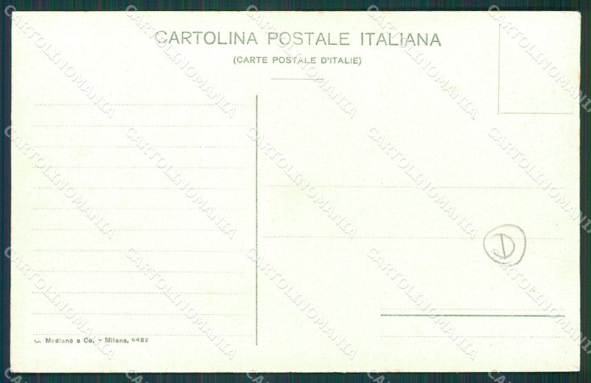 Vibo Valentia Triparni Terremoto delle Calabrie cartolina QZ4193 – retro