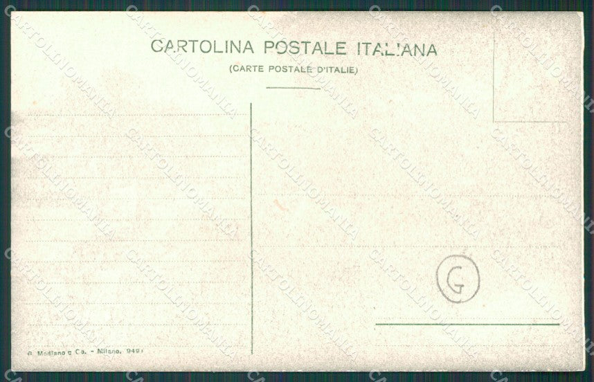 Vibo Valentia Triparni Terremoto delle Calabrie cartolina QZ4195 – retro