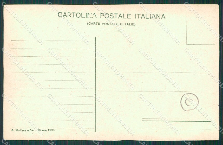 Vibo Valentia Parghelia Terremoto delle Calabrie cartolina QZ4200 – retro