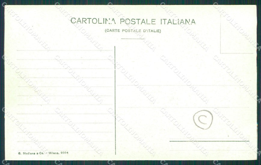 Vibo Valentia Parghelia Terremoto delle Calabrie cartolina QZ4201 – retro