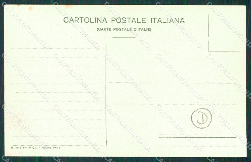 Vibo Valentia Piscopio Terremoto delle Calabrie cartolina QZ4218 – retro