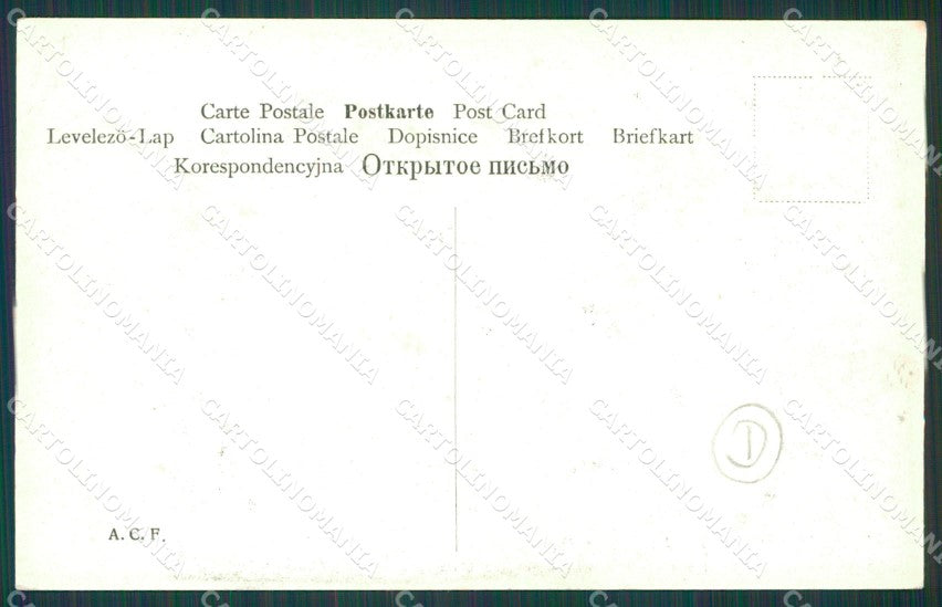 Vibo Valentia Piscopio Terremoto delle Calabrie cartolina QZ4219 – retro