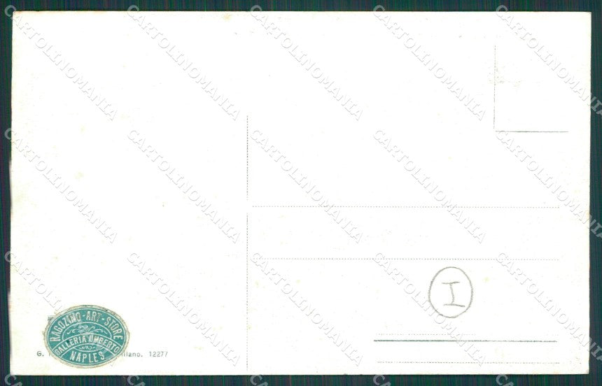 Reggio Calabria Villa San Giovanni Terremoto delle Calabrie cartolina QZ4246 – retro