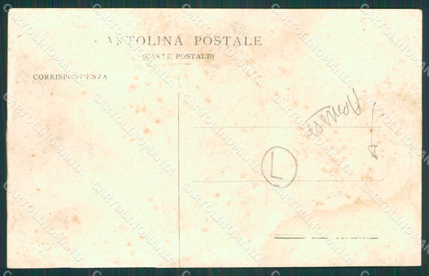 Reggio Calabria Villa San Giovanni Terremoto Calabrie ABRASA cartolina QZ4247 – retro