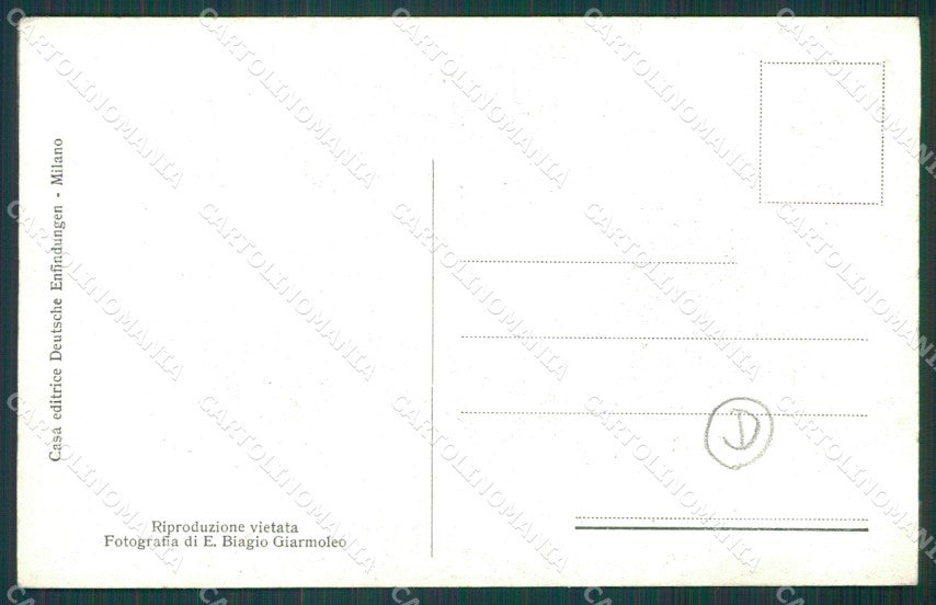 Reggio Calabria Palmi Terremoto delle Calabrie cartolina QZ4268 – retro