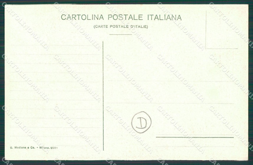 Vibo Valentia Pizzo Terremoto delle Calabrie cartolina QZ4272 – retro