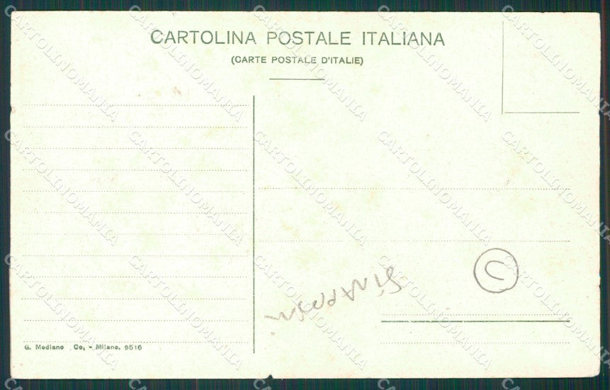 Vibo Valentia Monteleone Terremoto delle Calabrie STRAPPINI cartolina QZ4275 – retro