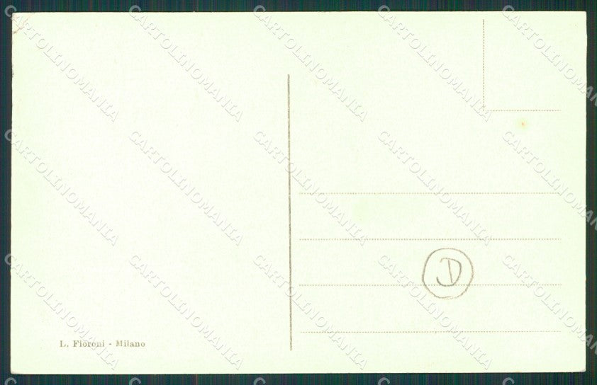 Reggio Calabria Pellaro Terremoto delle Calabrie PIEGHINA cartolina QZ4296 – retro