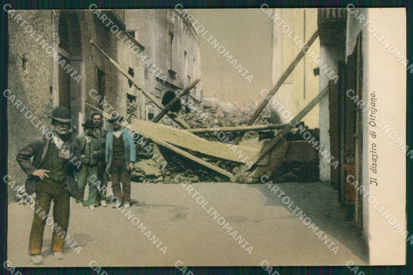 Napoli Ottaviano Ottajano cartolina QZ4319 – fronte