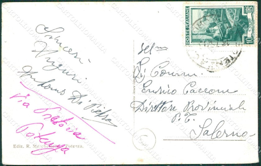 Potenza città cartolina QZ4329 – retro