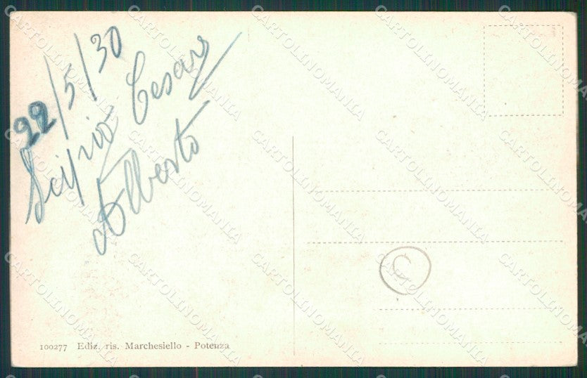 Potenza città cartolina QZ4332 – retro