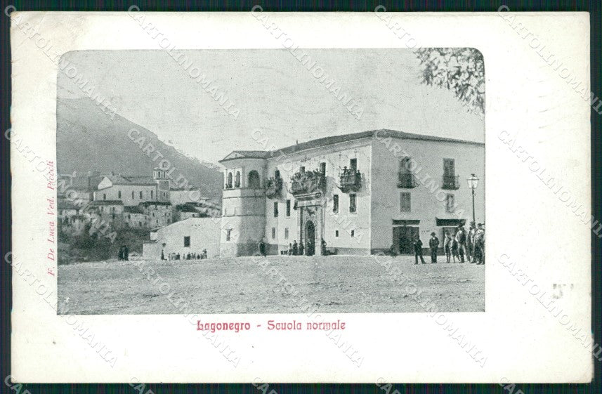 Potenza Lagonegro cartolina QZ4337 – fronte