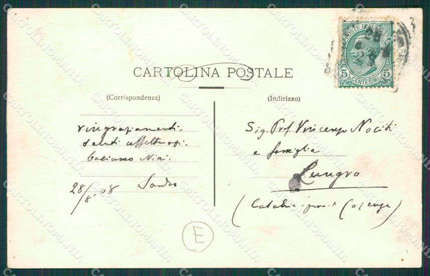 Potenza città cartolina QZ4343 – retro