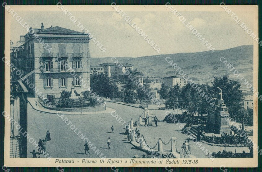 Potenza città cartolina QZ4347 – fronte