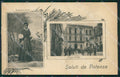 Potenza città Saluti da STRAPPINO PIEGHE cartolina QZ4359 – fronte