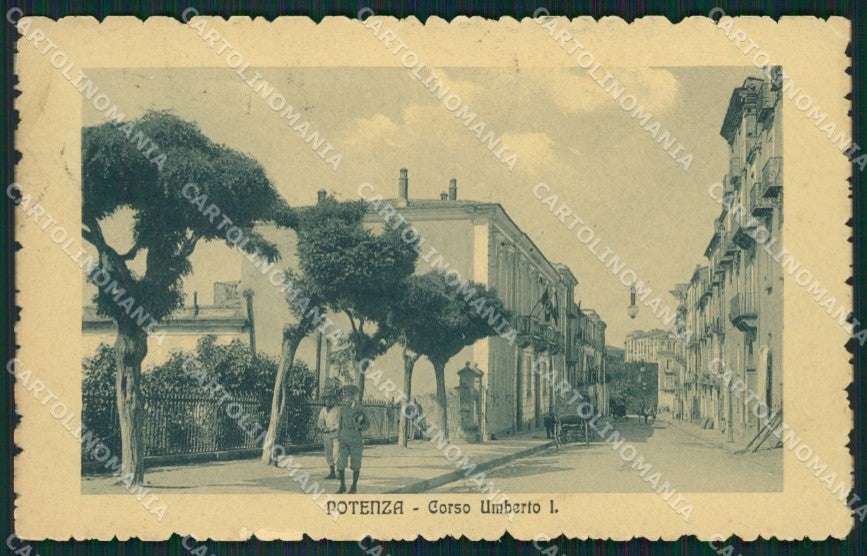 Potenza città cartolina QZ4361 – fronte