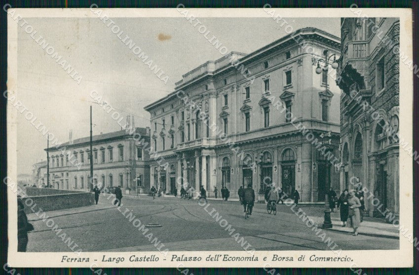 Ferrara città PIEGHINE cartolina QZ4378 – fronte