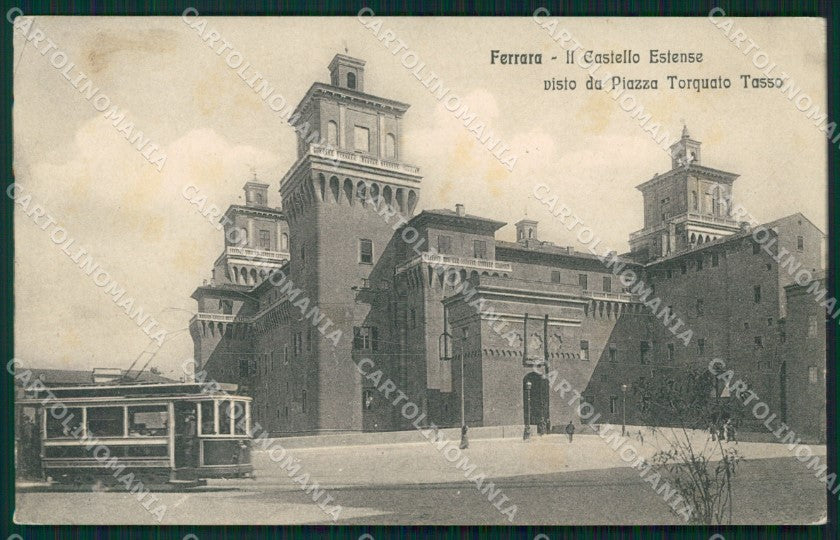 Ferrara città Tram cartolina QZ4397 – fronte
