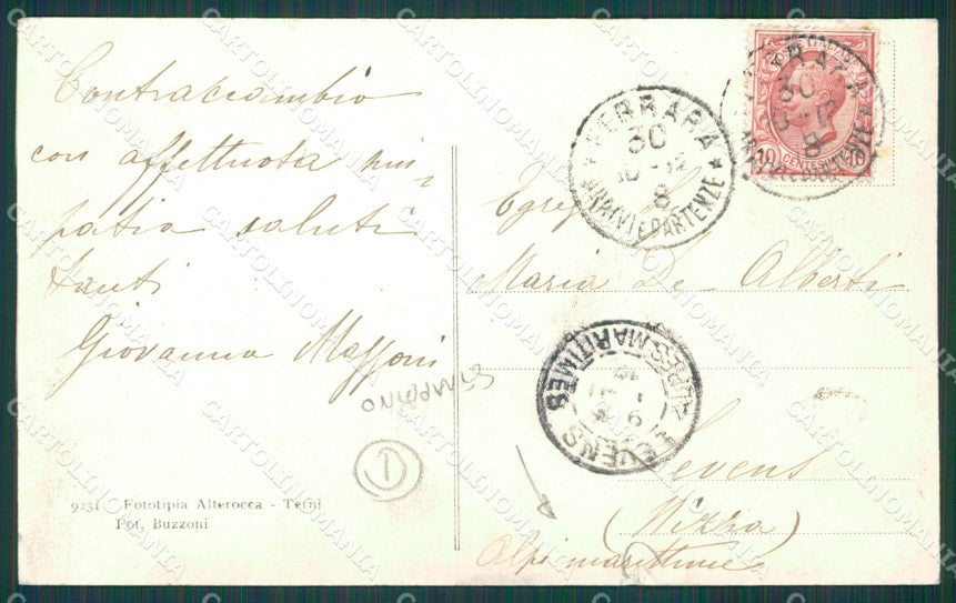Ferrara città STRAPPINO cartolina QZ4398 – retro