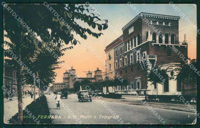 Ferrara città Poste cartolina QZ4399 – fronte