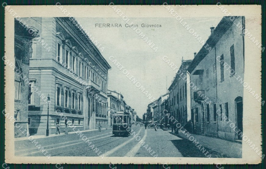 Ferrara città Tram cartolina QZ4404 – fronte