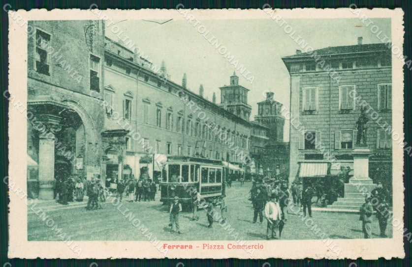 Ferrara città Tram cartolina QZ4408 – fronte