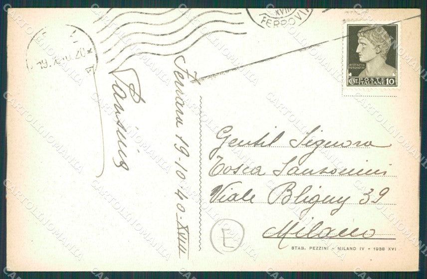 Ferrara città cartolina QZ4417 – retro