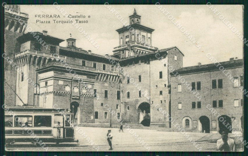 Ferrara città PIEGA cartolina QZ4421 – fronte