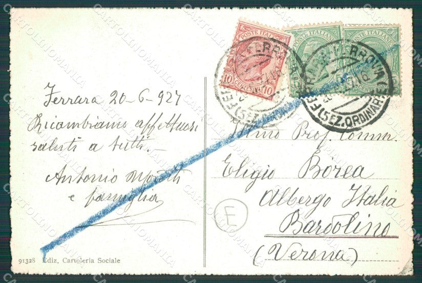 Ferrara città cartolina QZ4423 – retro