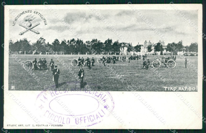 Ferrara città Militari cartolina QZ4430 – fronte