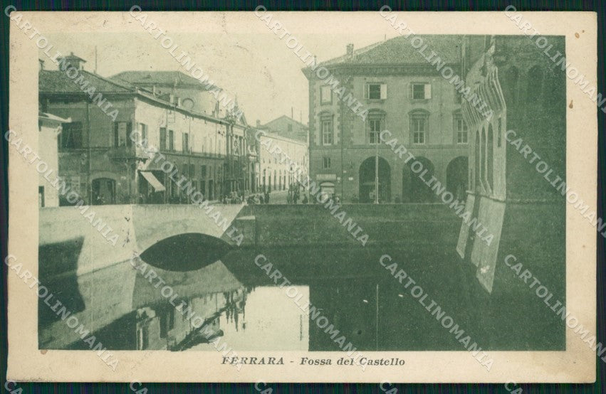 Ferrara città PIEGA cartolina QZ4435 – fronte