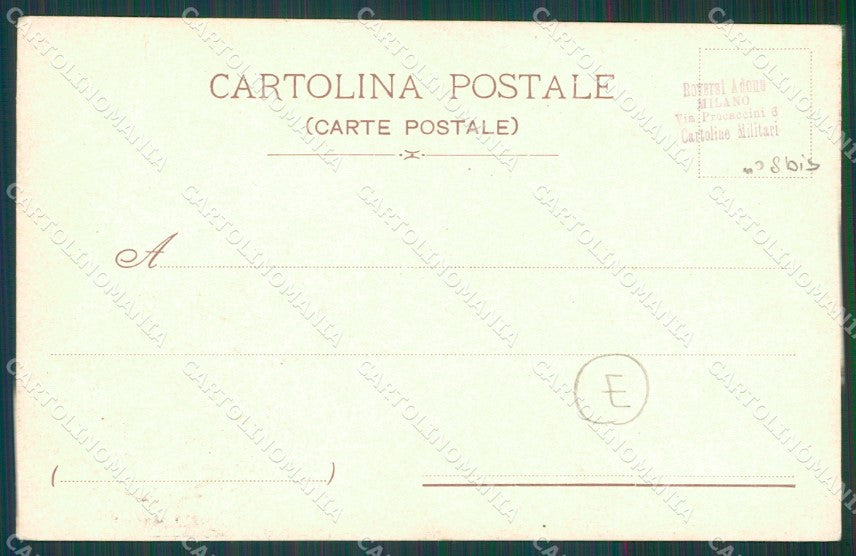 Ferrara città Militari Deposito Cavalli cartolina QZ4440 – retro
