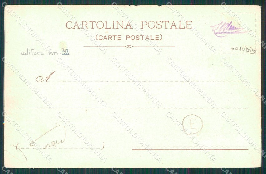 Ferrara città Militari Deposito Cavalli cartolina QZ4444 – retro