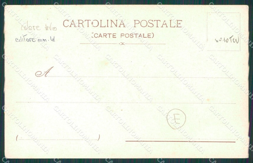 Ferrara città Militari Deposito Cavalli cartolina QZ4445 – retro