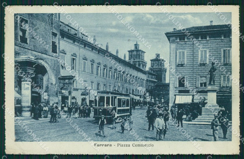 Ferrara città PIEGA cartolina QZ4453 – fronte