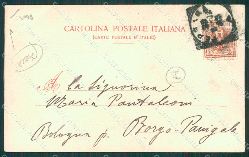 Ferrara città Savoia PIEGA cartolina QZ4460 – retro