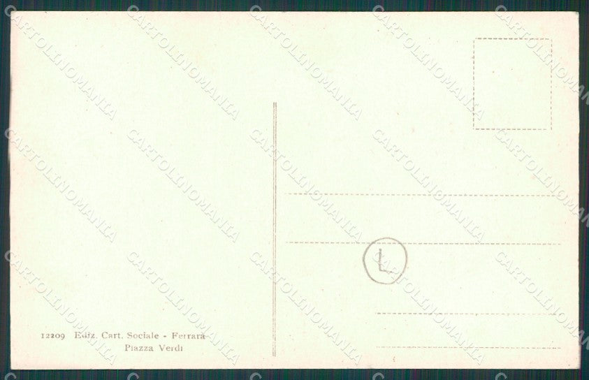 Ferrara città cartolina QZ4463 – retro